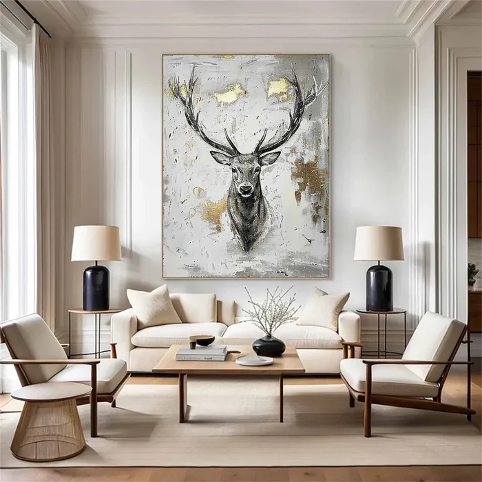 Textured Animal Painting