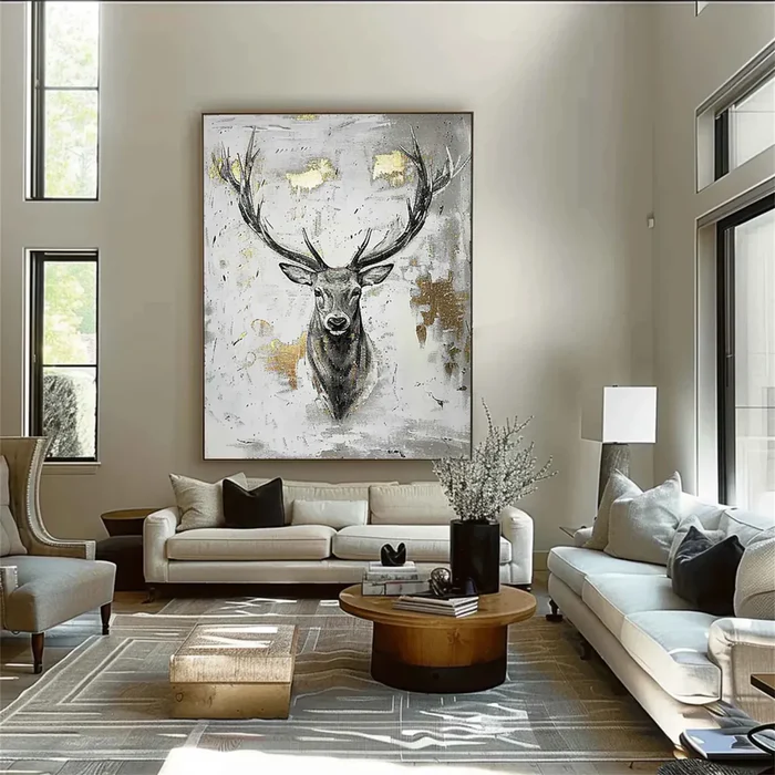 Textured Animal Painting