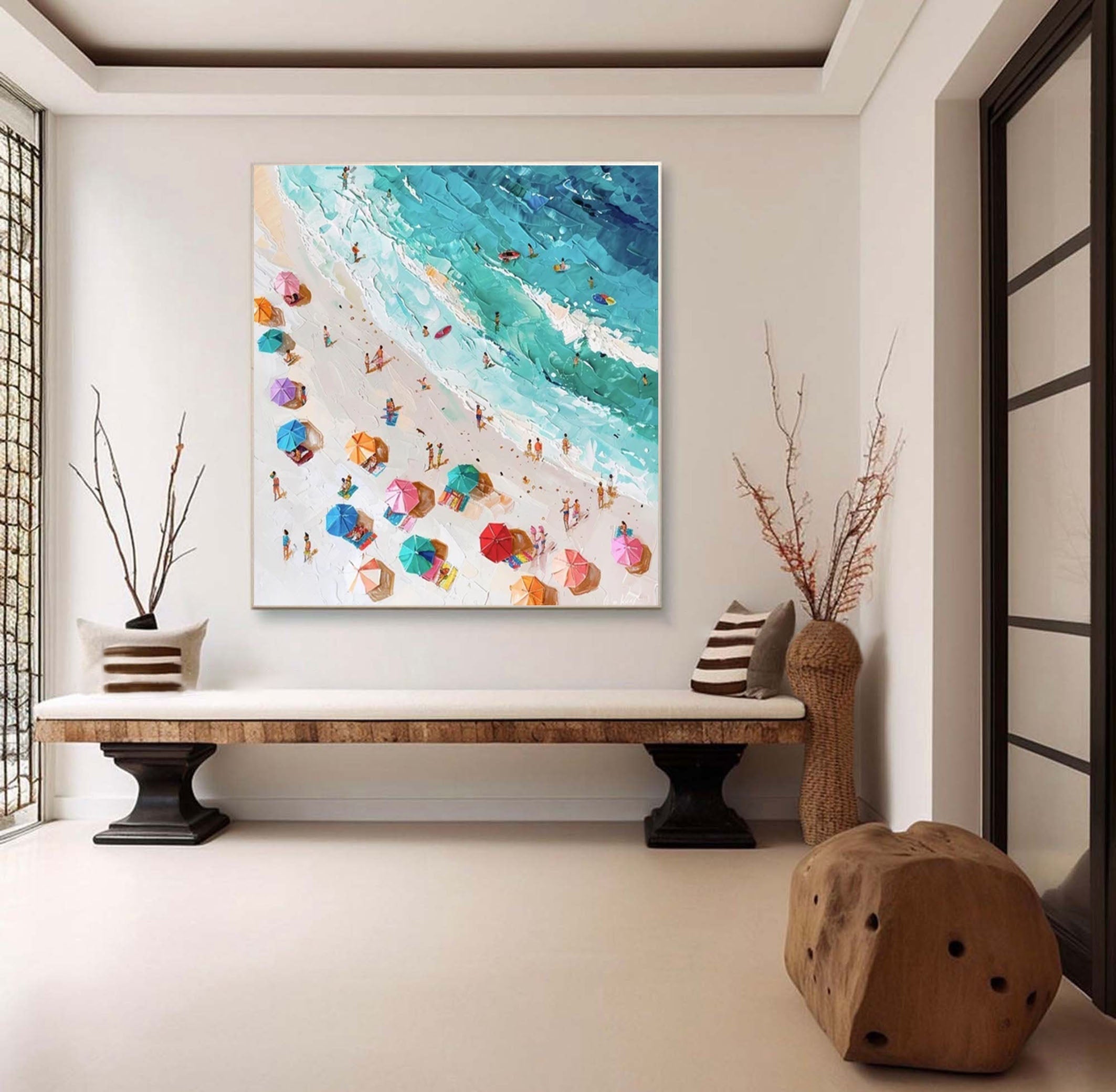 Azure Coast Leisure Seascape Painting