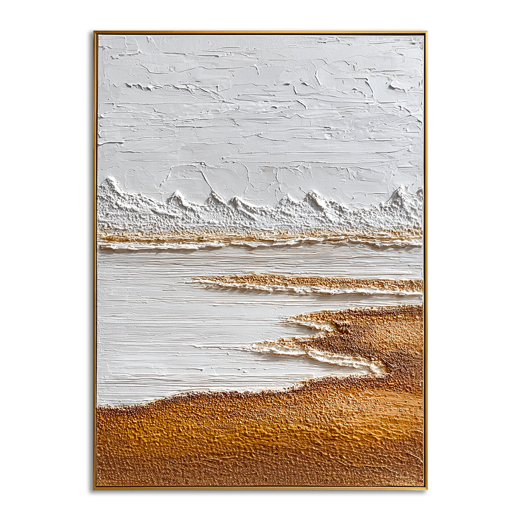 Minimalist Textured Landscape Painting #ART11