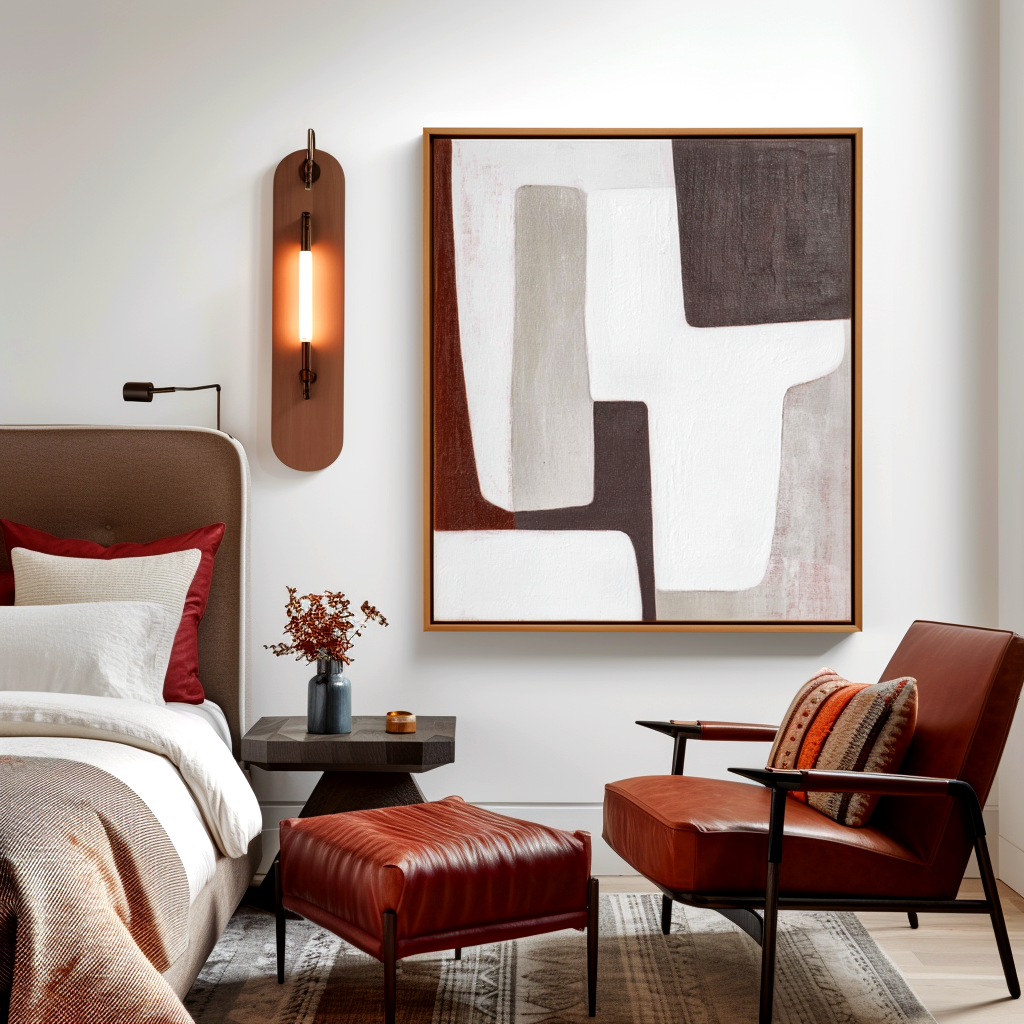 Minimalist Geometric Abstract Painting #ART14