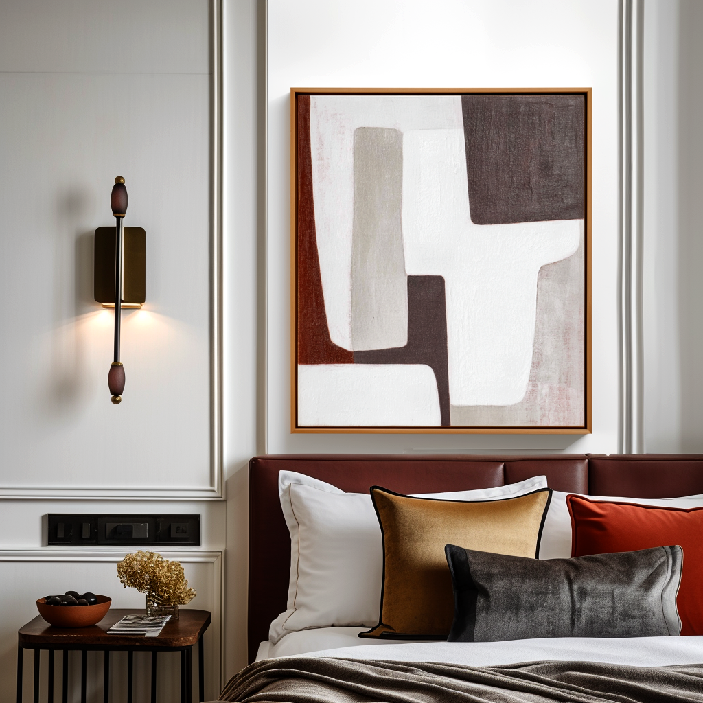 Minimalist Geometric Abstract Painting #ART14