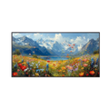 Blooming Valley Landscape Oil Painting