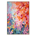 Sunlit Petals Abstract Painting
