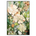 Soft Bloom Garden Abstract Painting