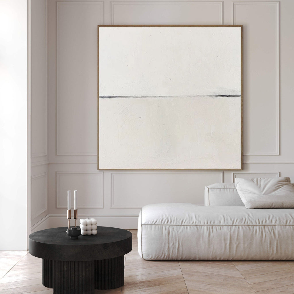 Still Line Whisper Minimal Painting