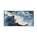 Midnight Tide Ocean Abstract Painting