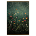 Twilight Meadow Floral Painting
