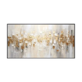 Golden Mirage Abstract Painting
