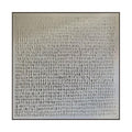 Silent Rhythm White Abstract Painting