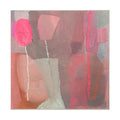 Blush Silence Pink Abstract Painting