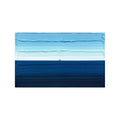 Endless Blue Horizon Minimal Painting