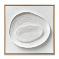 Minimalist White Relief Painting #ART25