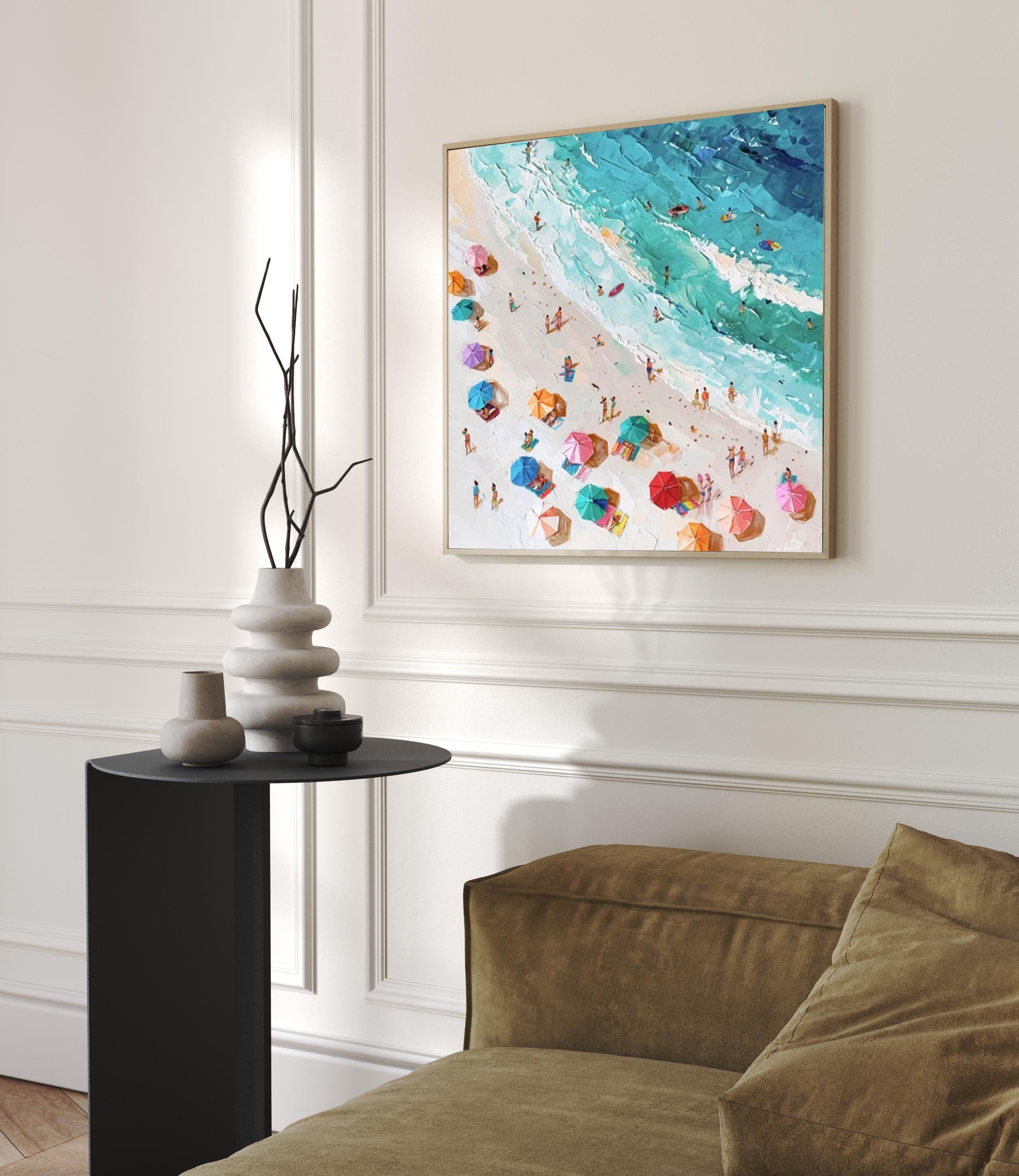 Azure Coast Leisure Seascape Painting