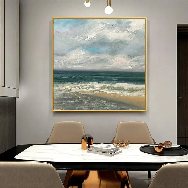 Tranquil Ocean View Painting