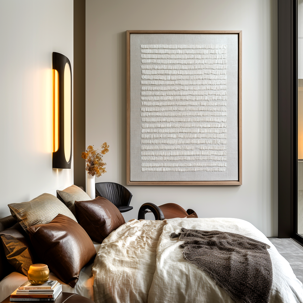 Minimalist Textured Abstract Painting #ART41