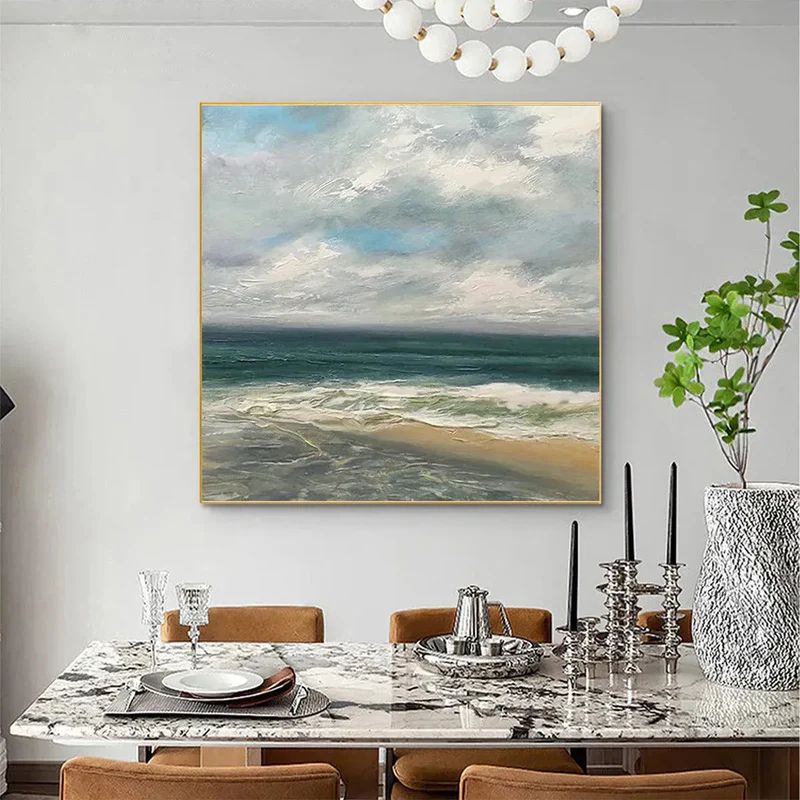 Tranquil Ocean View Painting