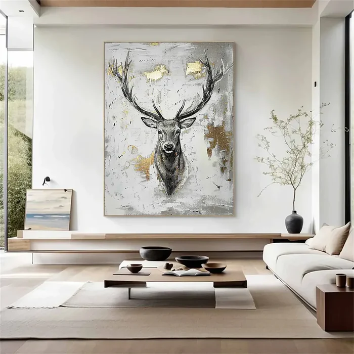 Textured Animal Painting