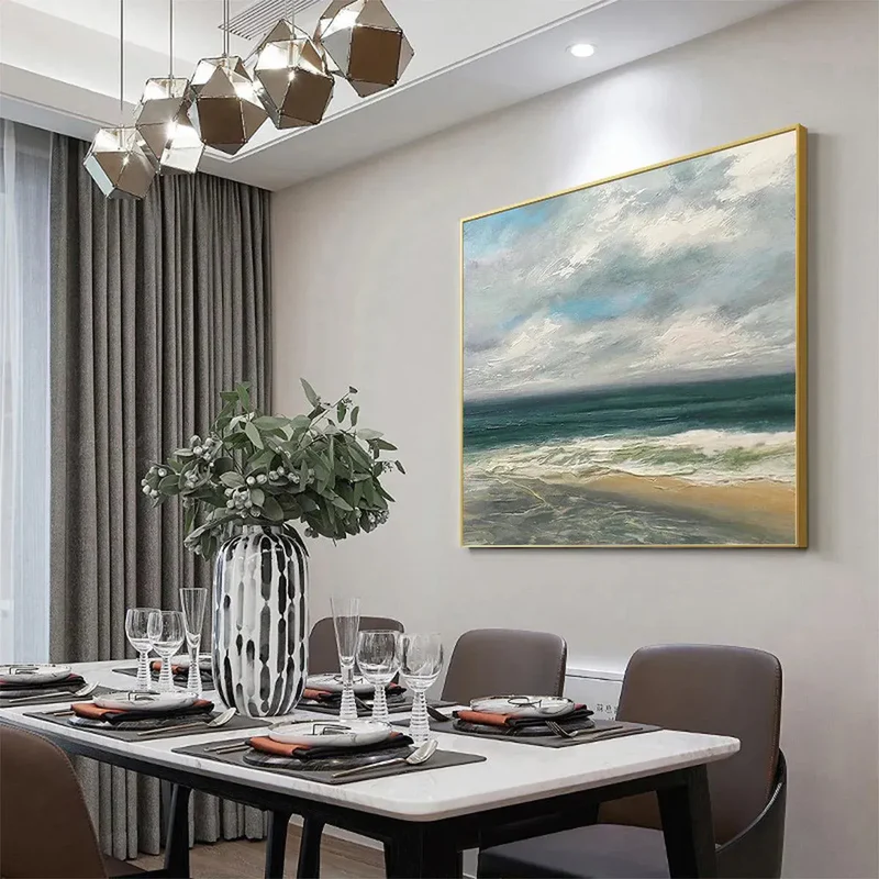 Tranquil Ocean View Painting