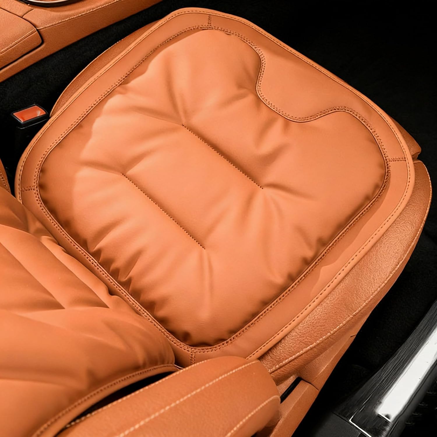 Premium Leather Seat Covers – Skin-Friendly, Stain-Resistant & Easy to Clean. Designed for Front and Rear Seats to Provide Full Coverage and Everyday Protection.（Multiple Brands to Choose From）