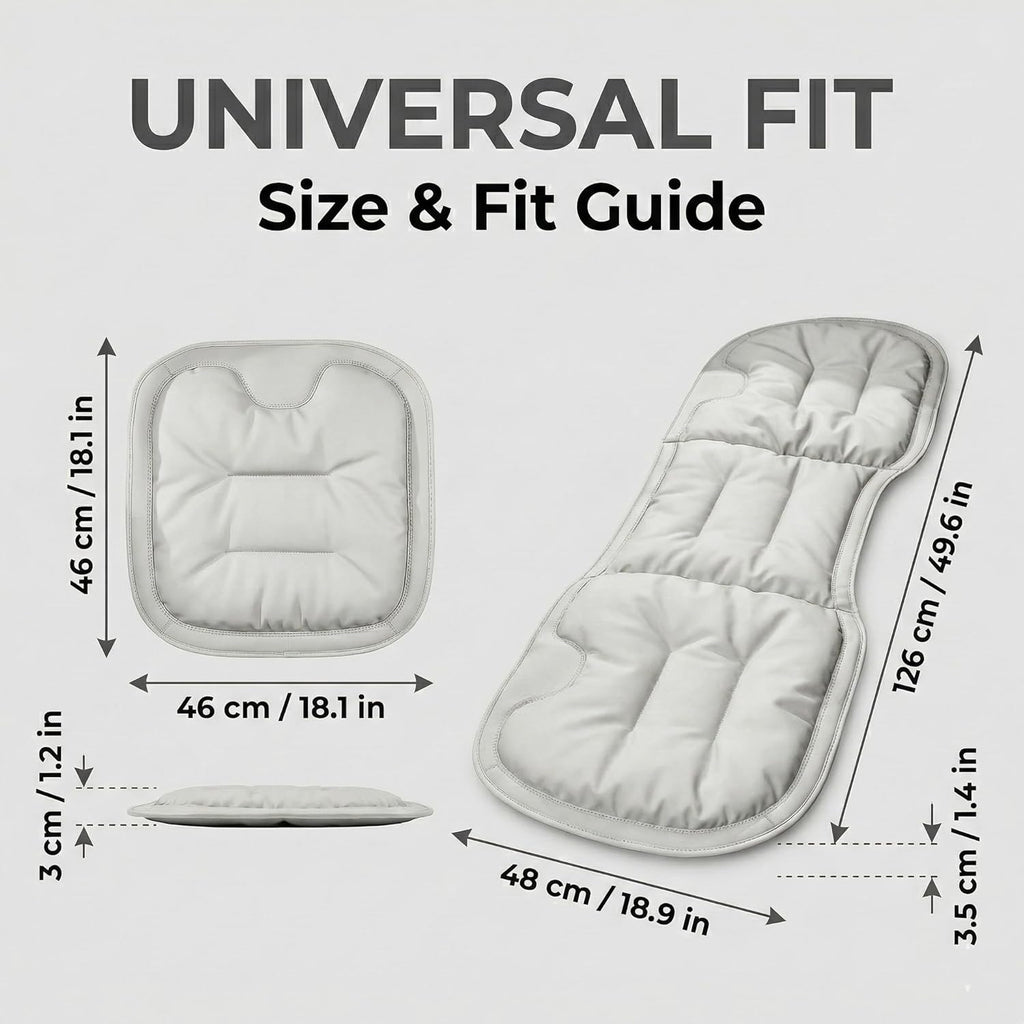 Premium Leather Seat Covers – Skin-Friendly, Stain-Resistant & Easy to Clean. Designed for Front and Rear Seats to Provide Full Coverage and Everyday Protection.（Multiple Brands to Choose From）