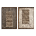 Minimalist Textured Wall Art Set #ART79