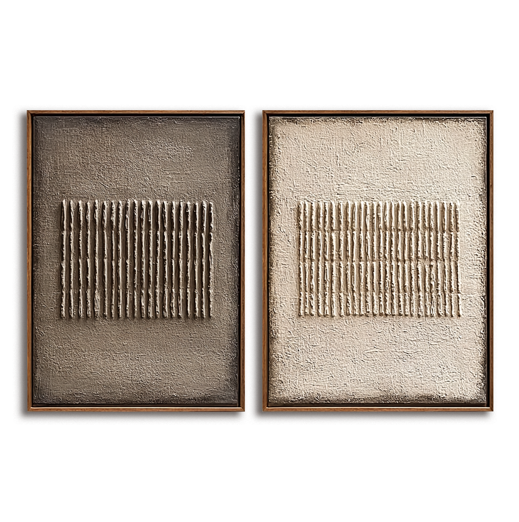 Wabi Sabi Minimalist Wall Art Set #ART81