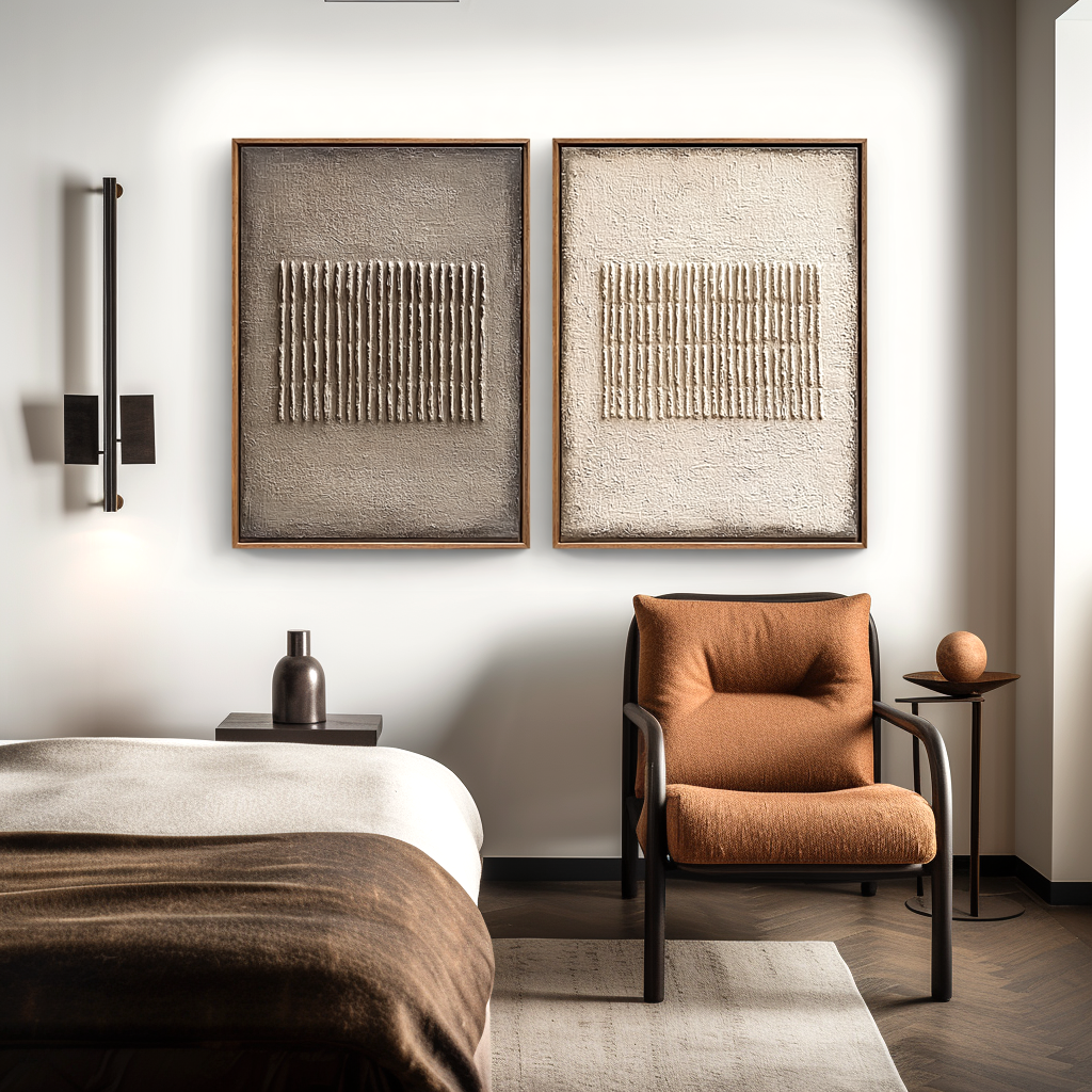 Wabi Sabi Minimalist Wall Art Set #ART81