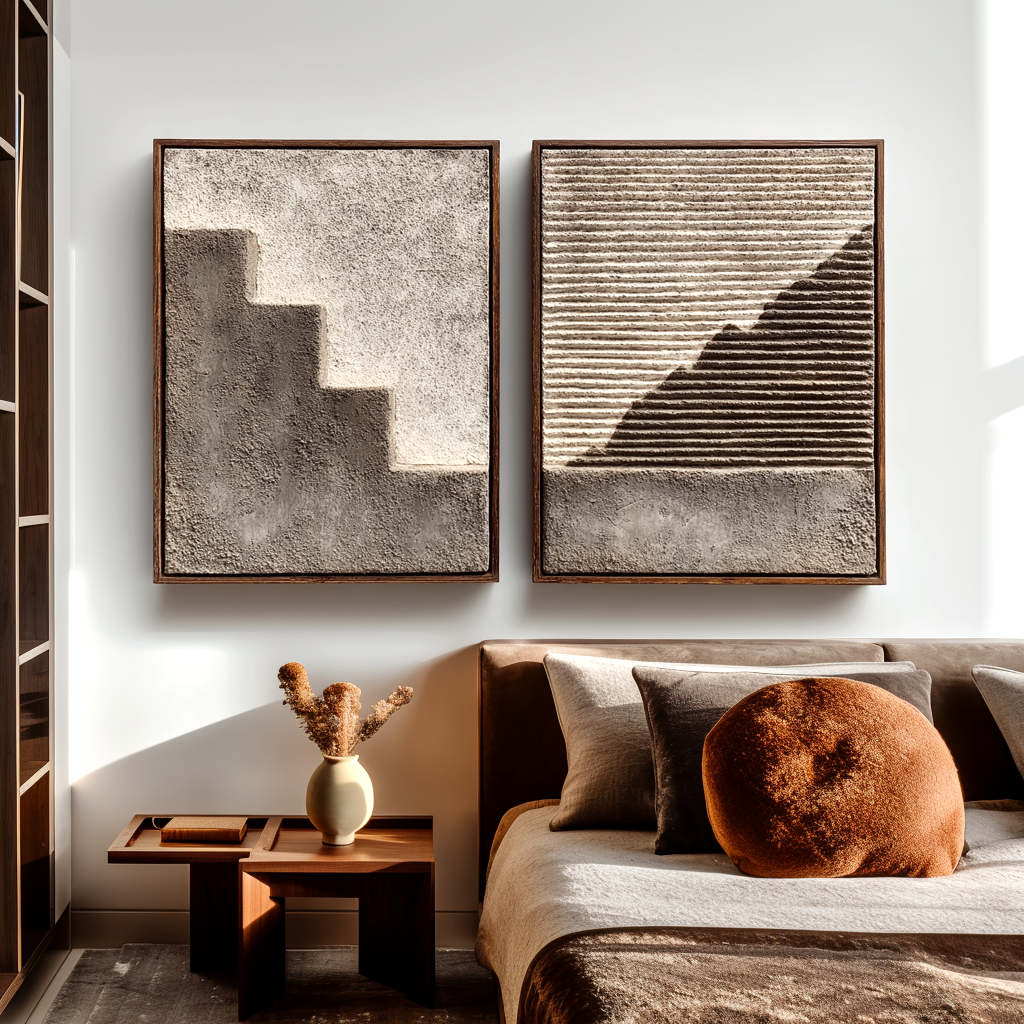 Wabi Sabi Minimalist Wall Art Set #ART85