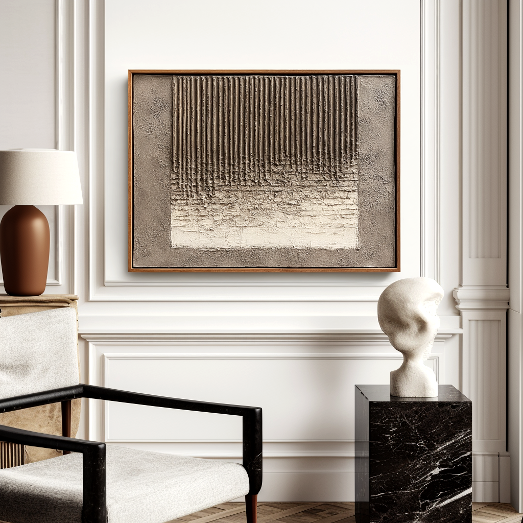 Wabi Sabi Textured Wall Art #ART88