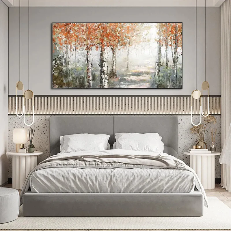 Autumn Forest Landscape Painting #AR028