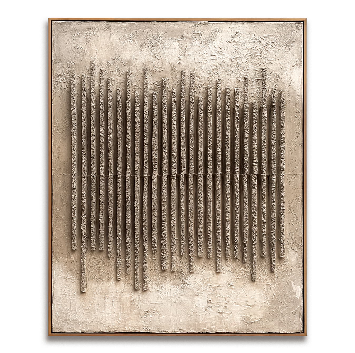 Wabi Sabi Vertical Relief Painting #ART92