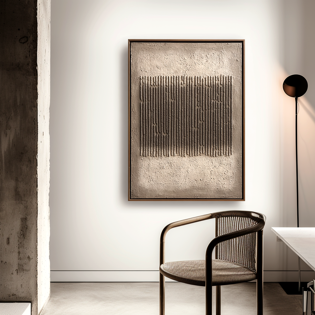 Wabi Sabi Textured Line Art #ART93