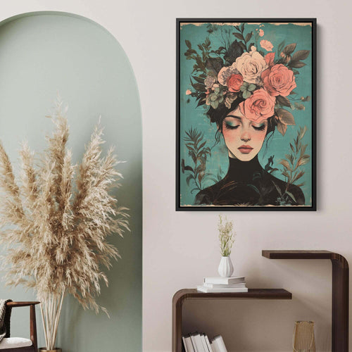 Blossom Reverie Portrait Painting