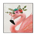 Blush Charm Flamingo Painting #H3650