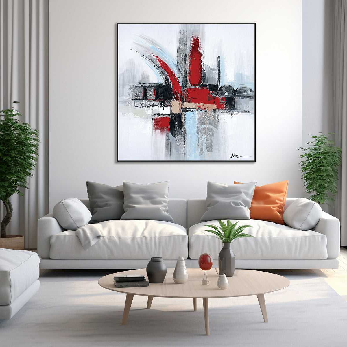 Crimson Flow #H7532