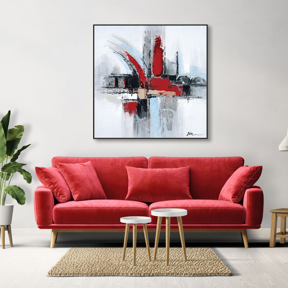 Crimson Flow #H7532