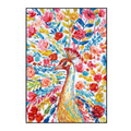 Radiant Grace Peacock Painting #H8113H