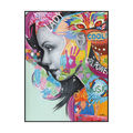 Color Pop Girl Power Portrait #I0063
