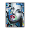 Vivid Muse Abstract Portrait Painting #I0064