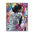 Tattoo Muse Graffiti Back Portrait Painting #I0224