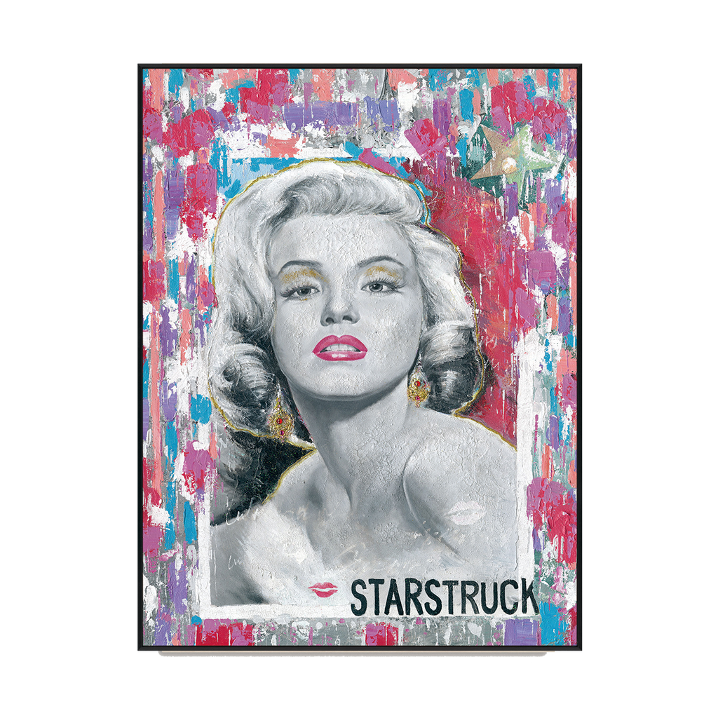 Starstruck Icon Glamour Portrait Painting #I0945