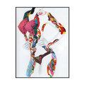 Fragmented Muse Colorful Abstract Body Painting #I1669