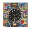 Rainbow Love Watch Pop Art Painting #I1700