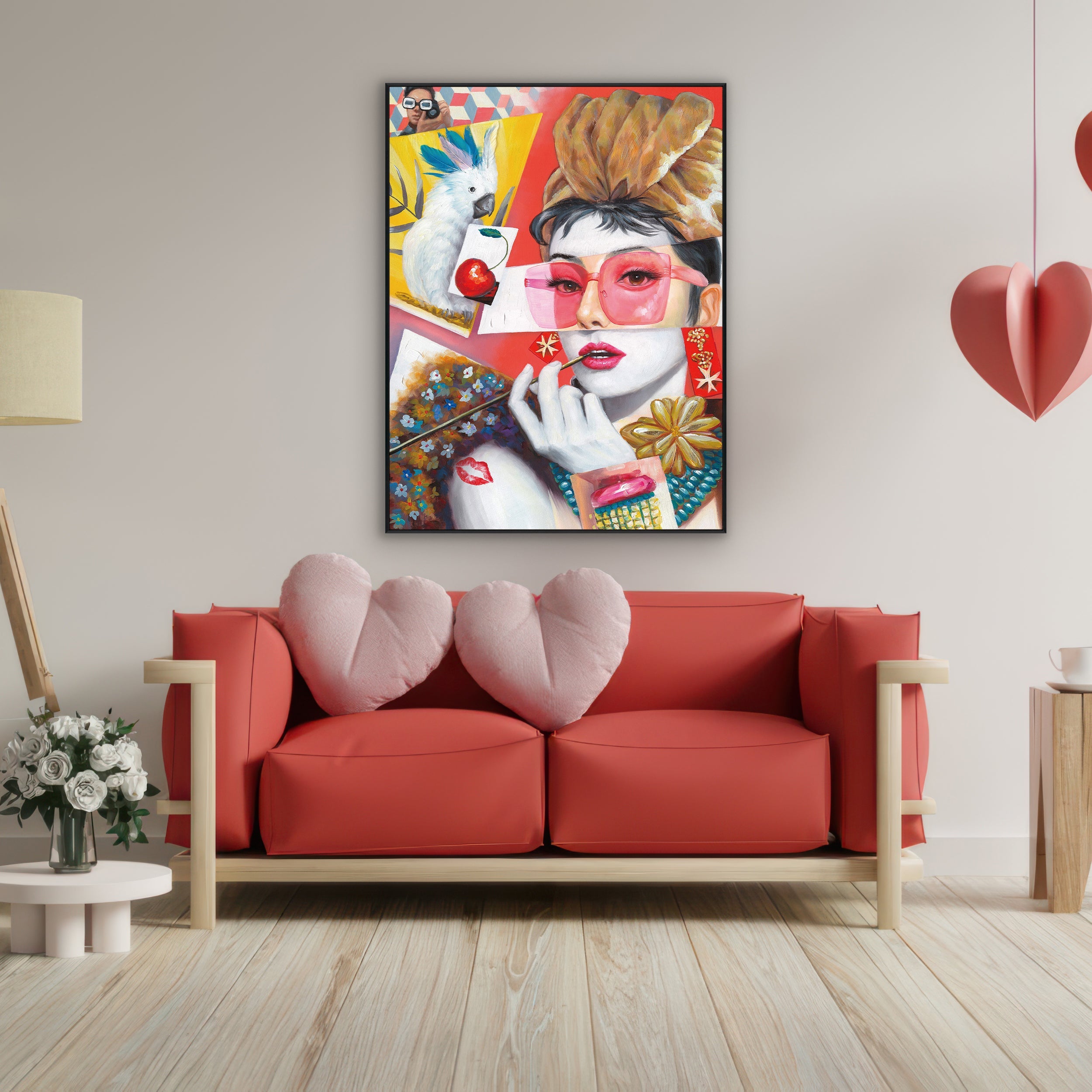 Glam Muse Pop Art Painting #I2062