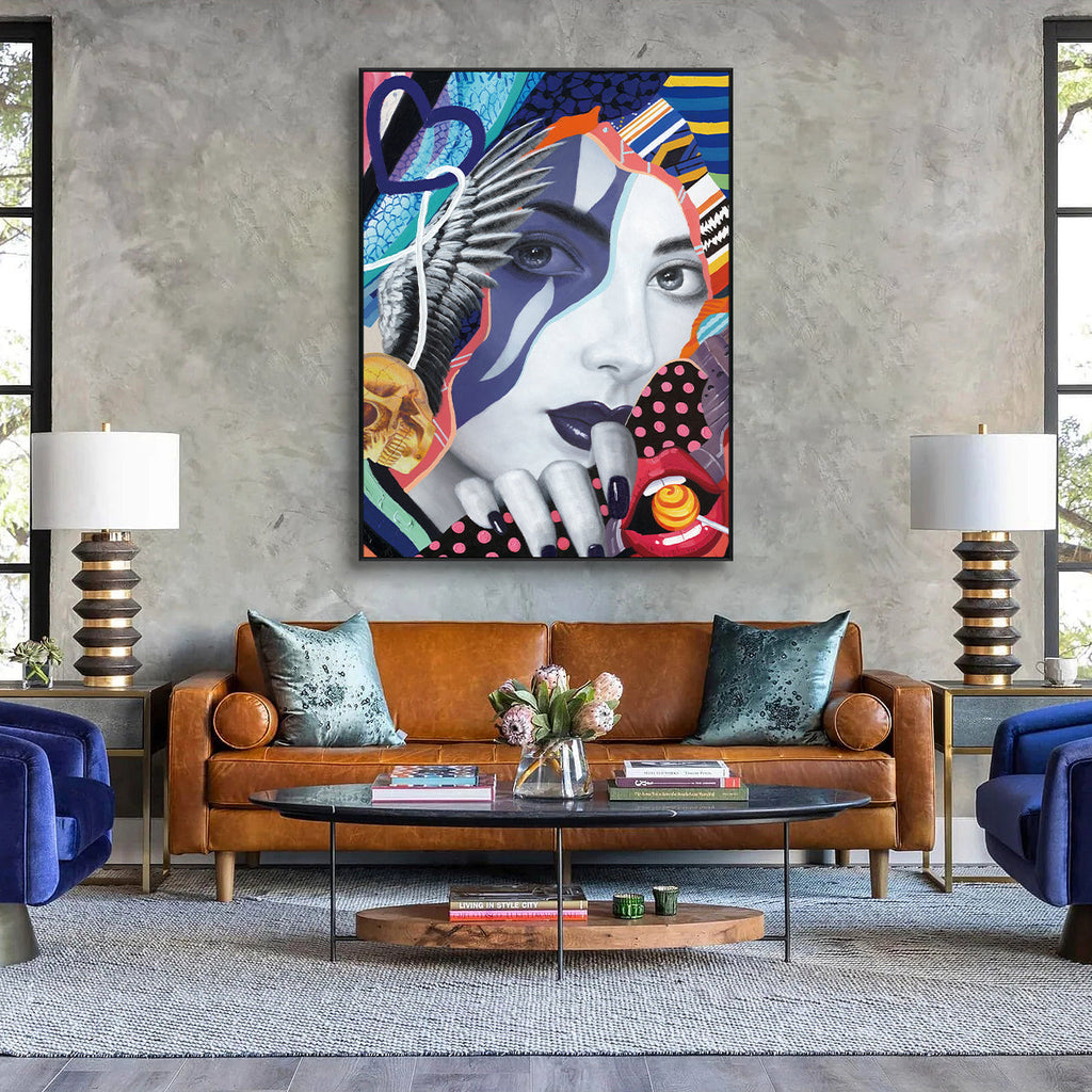 Midnight Vision Pop Art Painting #I2159