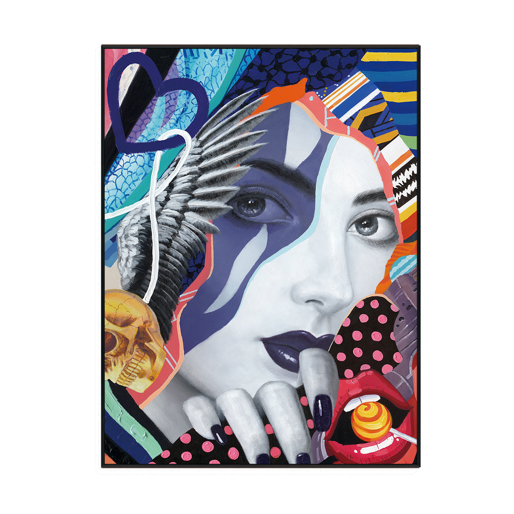 Midnight Vision Pop Art Painting #I2159