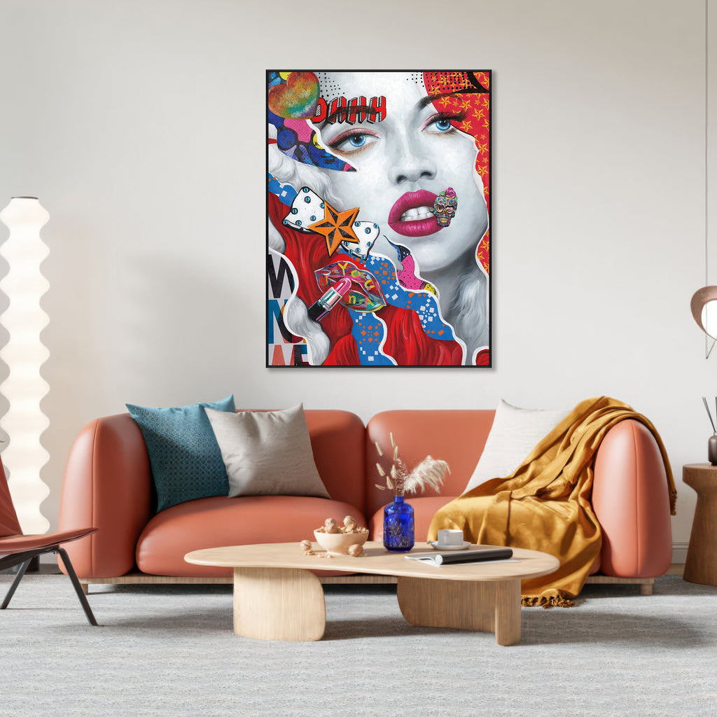 Stardust Muse Pop Art Painting #I2505