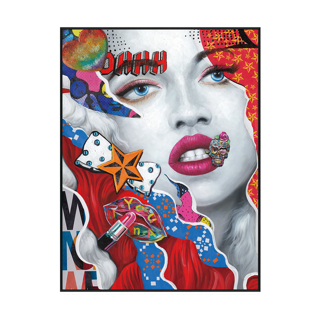 Stardust Muse Pop Art Painting #I2505