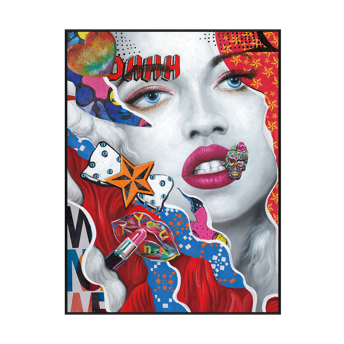 Stardust Muse Pop Art Painting #I2505